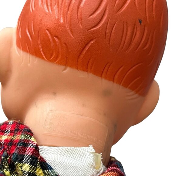 Vintage Eegee Co Howdy Doody 12” Plush Doll - Picture 6 of 8